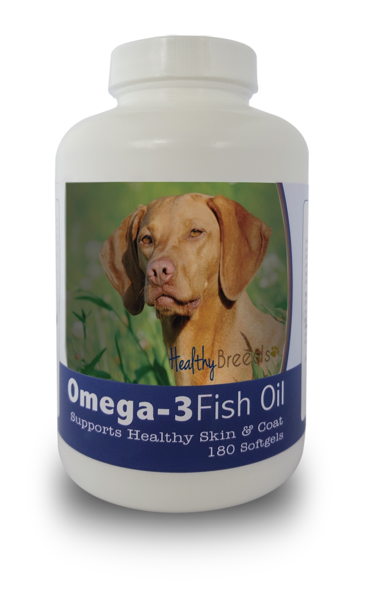 Picture of Healthy Breeds 840235142065 Vizsla Omega-3 Fish Oil Softgels - 180 count