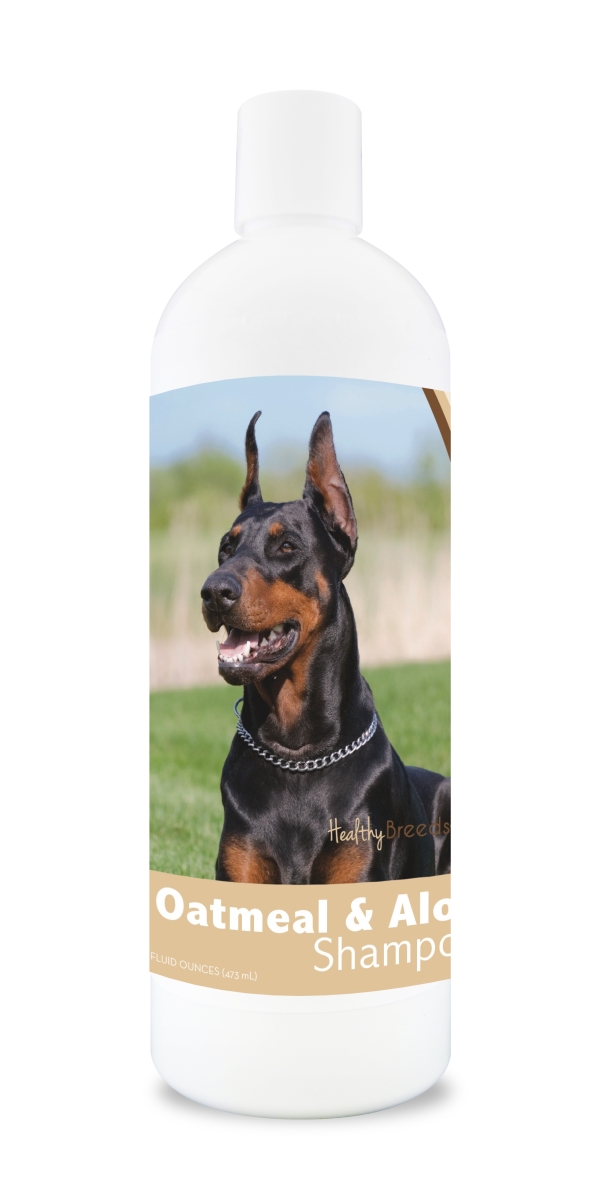 Picture of Healthy Breeds 840235106357 16 oz 14.5 lbs Doberman Pinscher Oatmeal Shampoo with Aloe