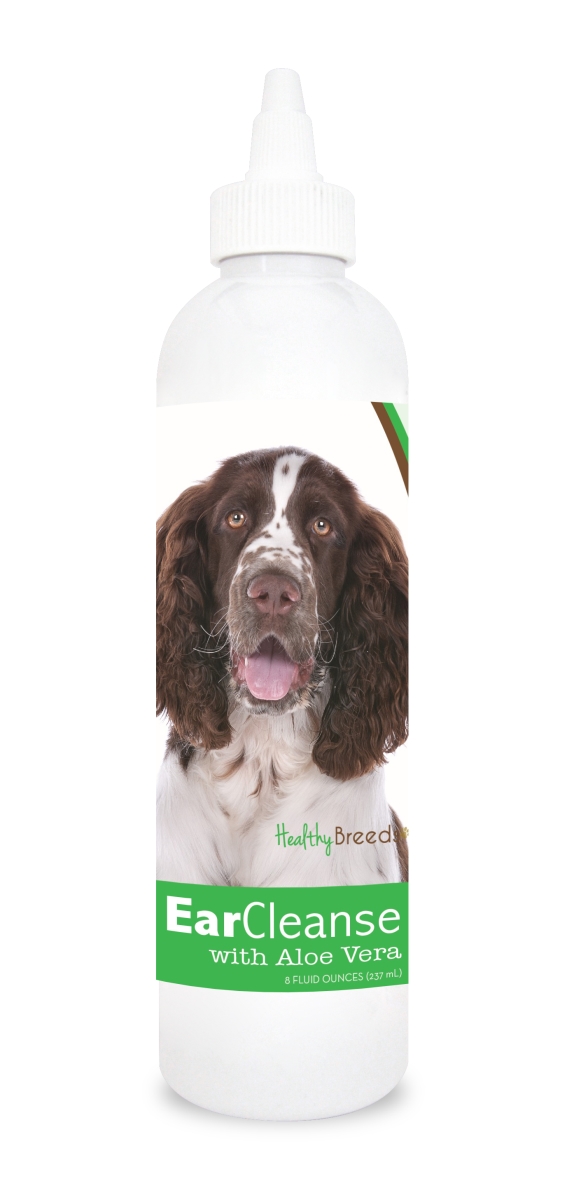 Picture of Healthy Breeds 840235106777 8 oz English Springer Spaniel Ear Cleanse with Aloe Vera Cucumber Melon