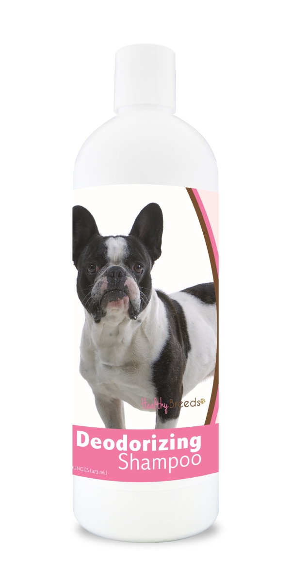 Picture of Healthy Breeds 840235107118 16 oz French Bulldog Deodorizing Shampoo