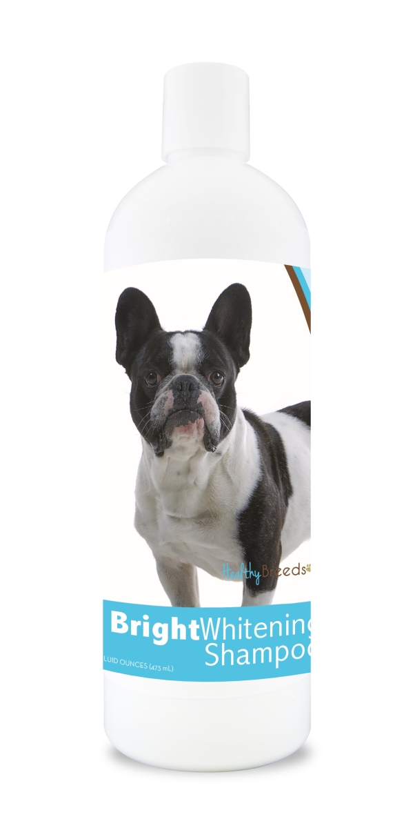 Picture of Healthy Breeds 840235107125 12 oz French Bulldog Bright Whitening Shampoo