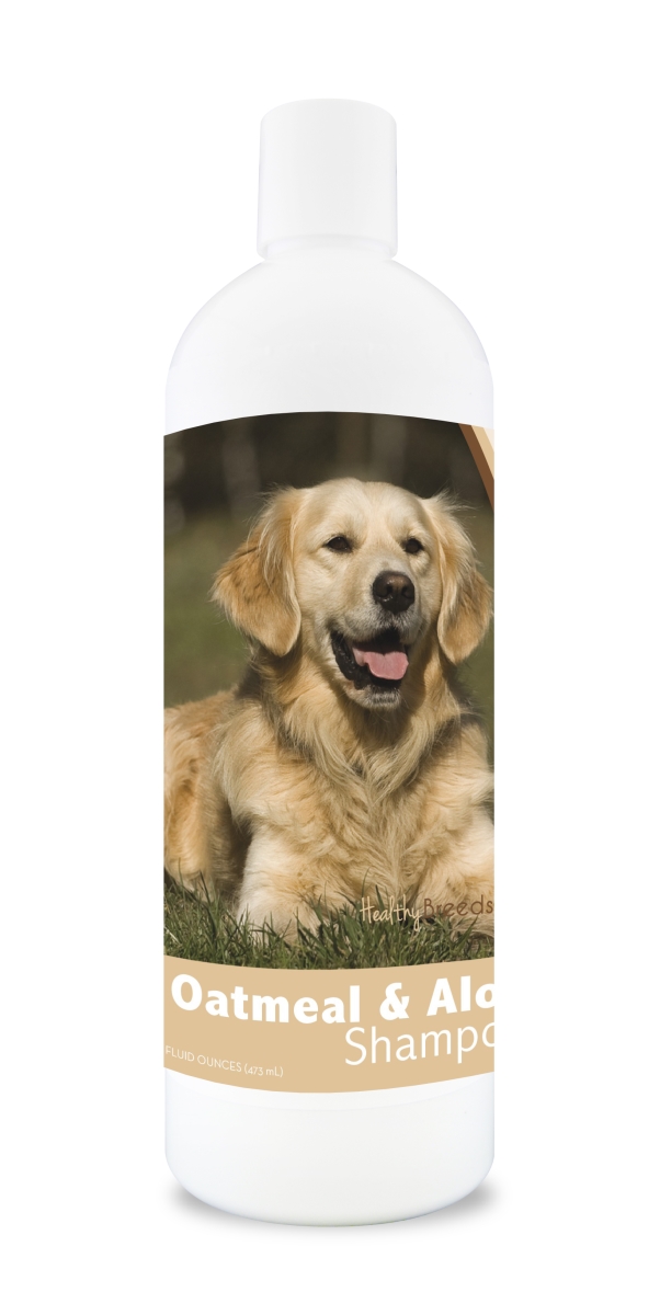 Picture of Healthy Breeds 840235107729 16 oz Golden Retriever Oatmeal Shampoo with Aloe