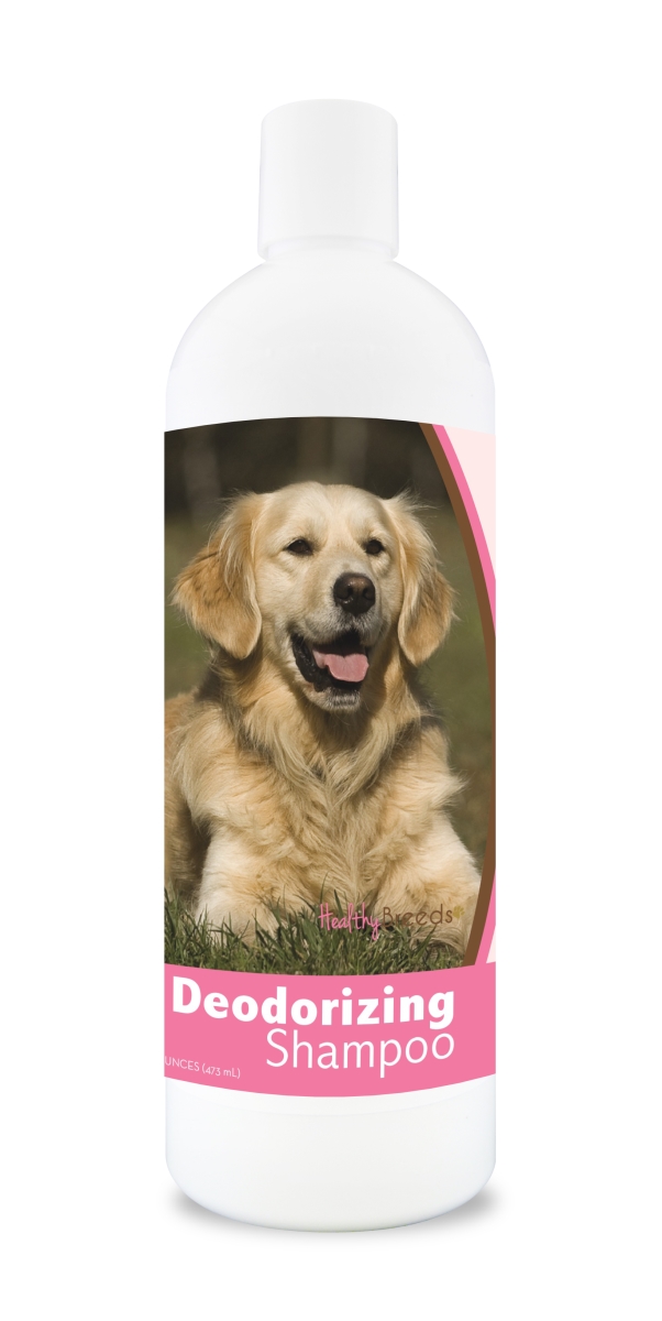 Picture of Healthy Breeds 840235107767 16 oz Golden Retriever Deodorizing Shampoo