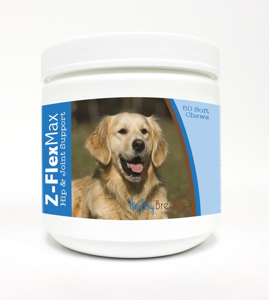 840235107842 Golden Retriever Z-Flex Max Hip & Joint Soft Chews - 50 count