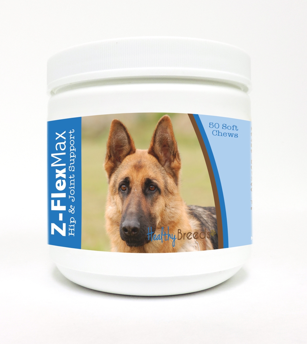 840235108245 German Shepherd Z-Flex Max Hip & Joint Soft Chews - 50 count