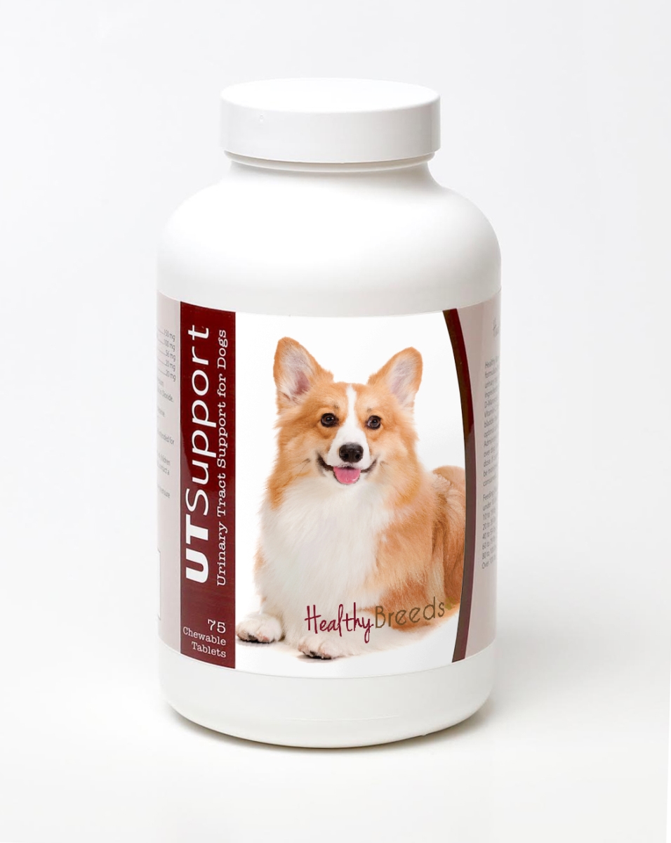 840235143840 Pembroke Welsh Corgi Cranberry Chewables - 75 Count