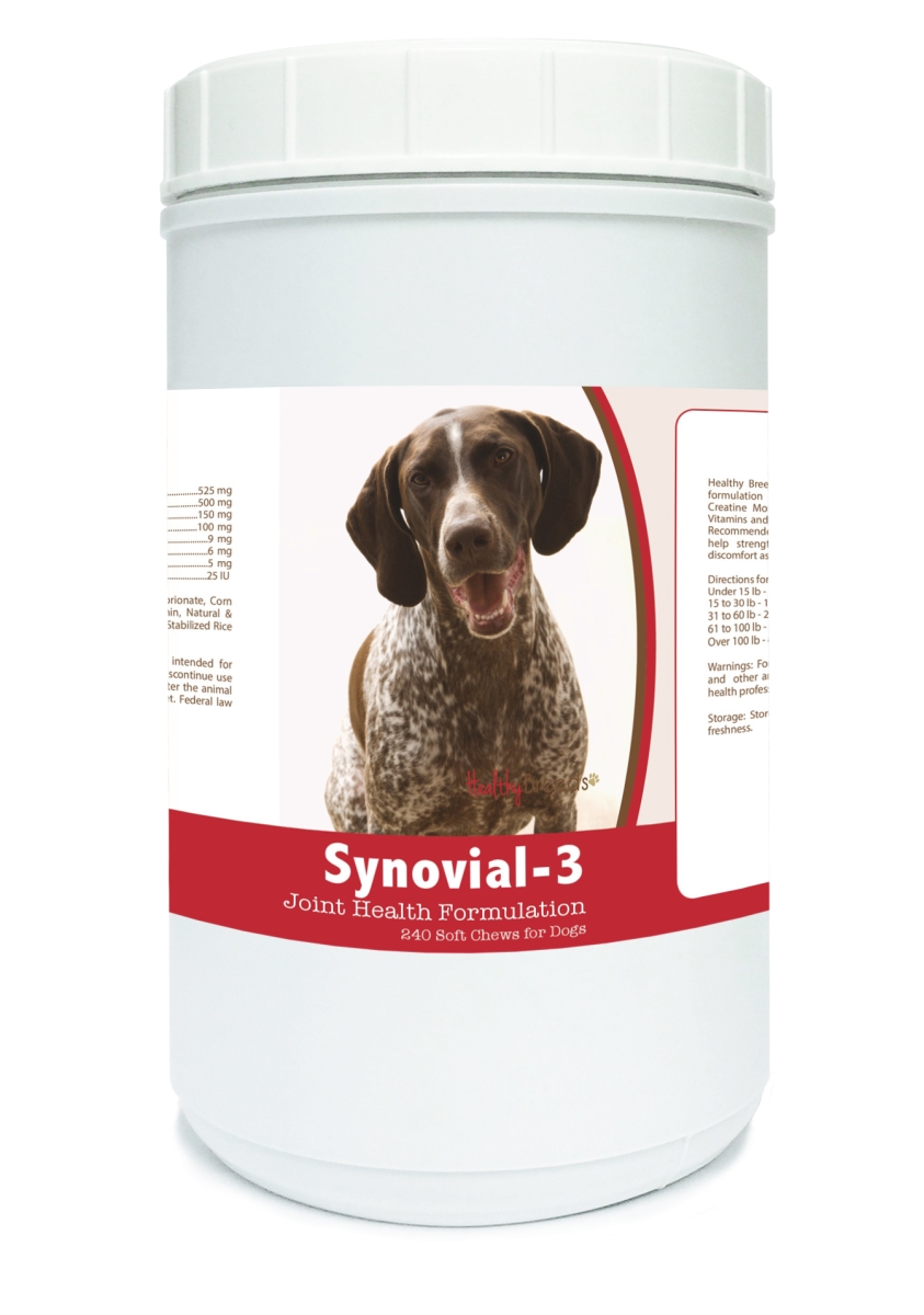 Picture of Healthy Breeds 840235108559 German Shorthaired Pointer Synovial-3 Joint Health Formulation - 240 Count