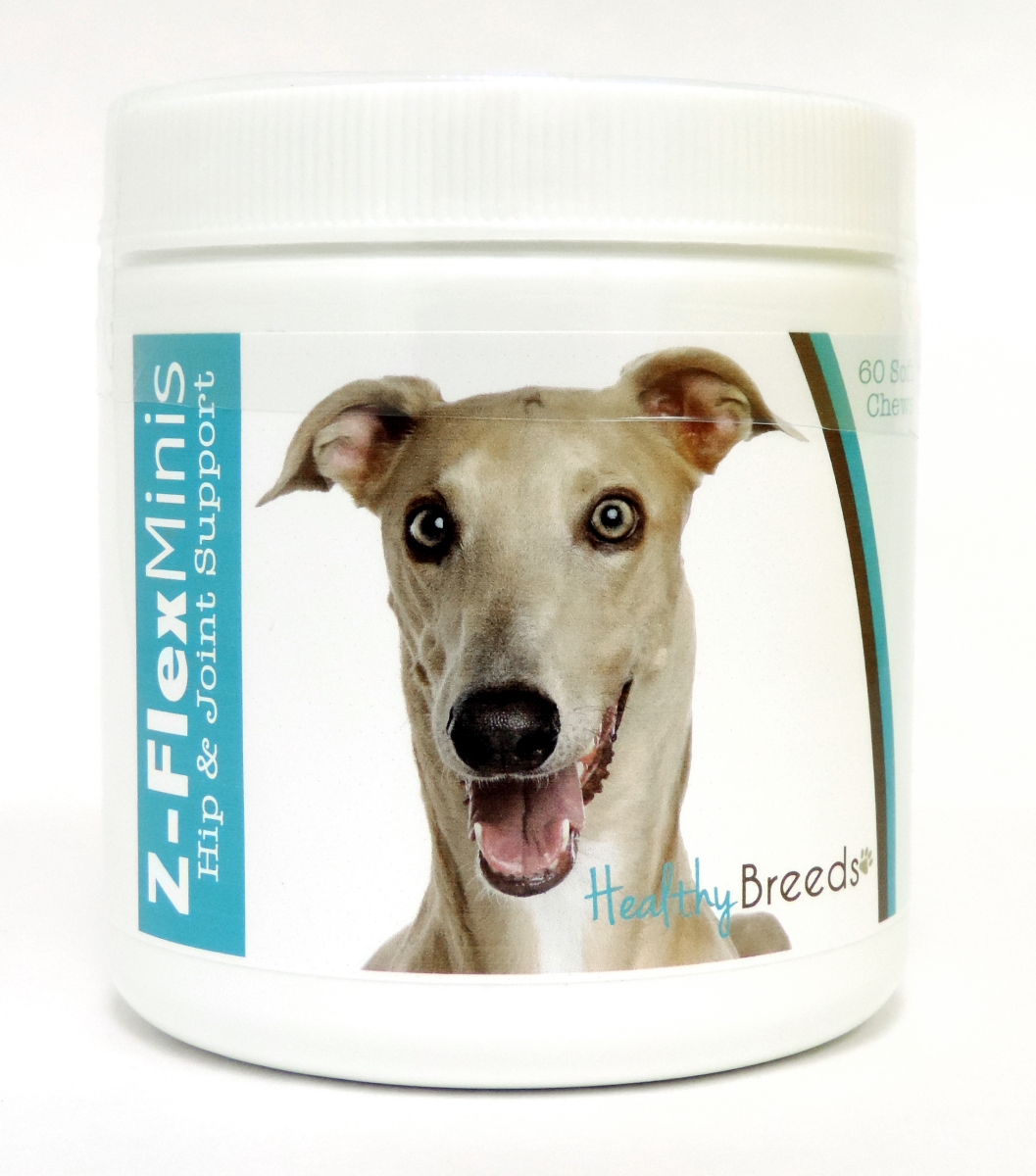 Picture of Healthy Breeds 840235109136 Italian Greyhound Z-Flex Minis Hip & Joint Support Soft Chews - 60 Count