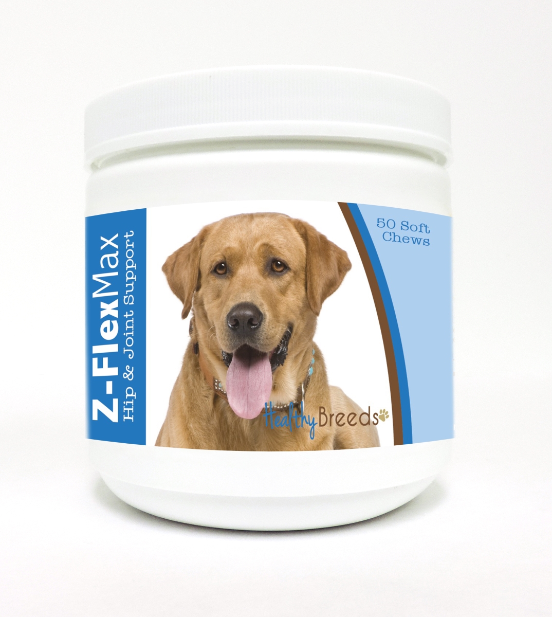 Picture of Healthy Breeds 840235109747 Labrador Retriever Z-Flex Max Hip & Joint Soft Chews - 50 Count