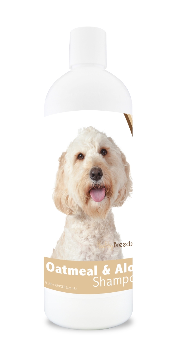 Picture of Healthy Breeds 840235110019 16 oz Labradoodle Oatmeal Aloe Shampoo