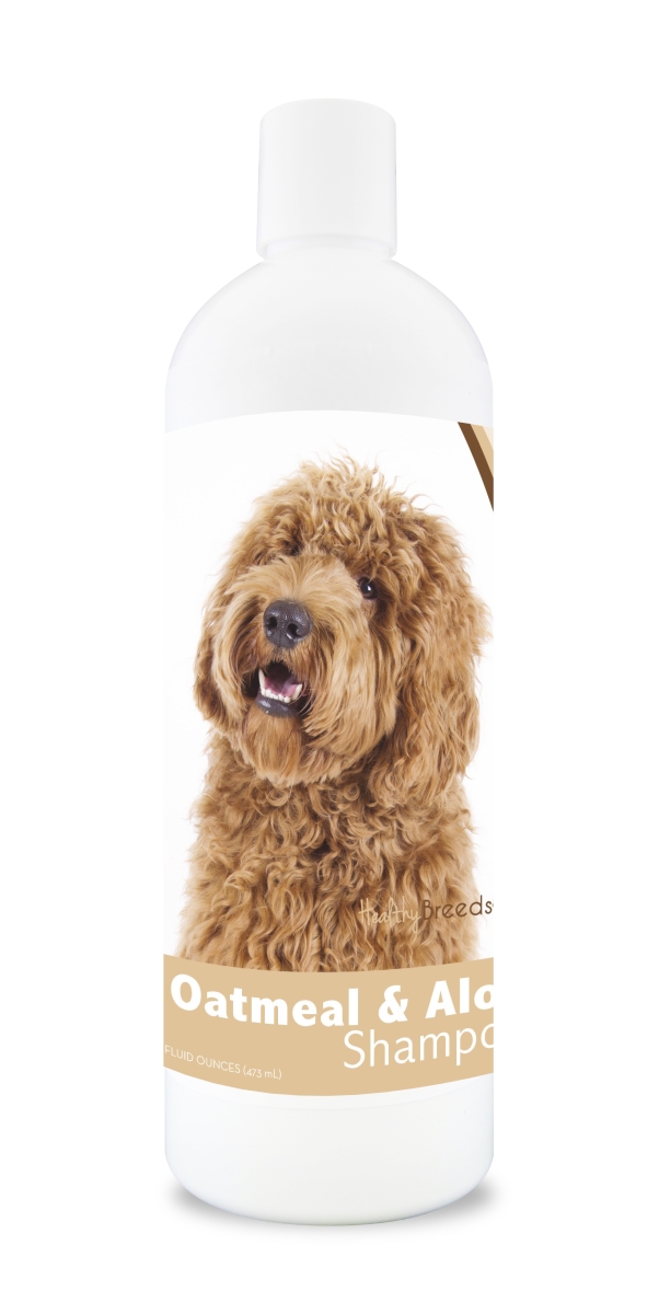 Picture of Healthy Breeds 840235110033 16 oz Labradoodle Oatmeal Shampoo with Aloe
