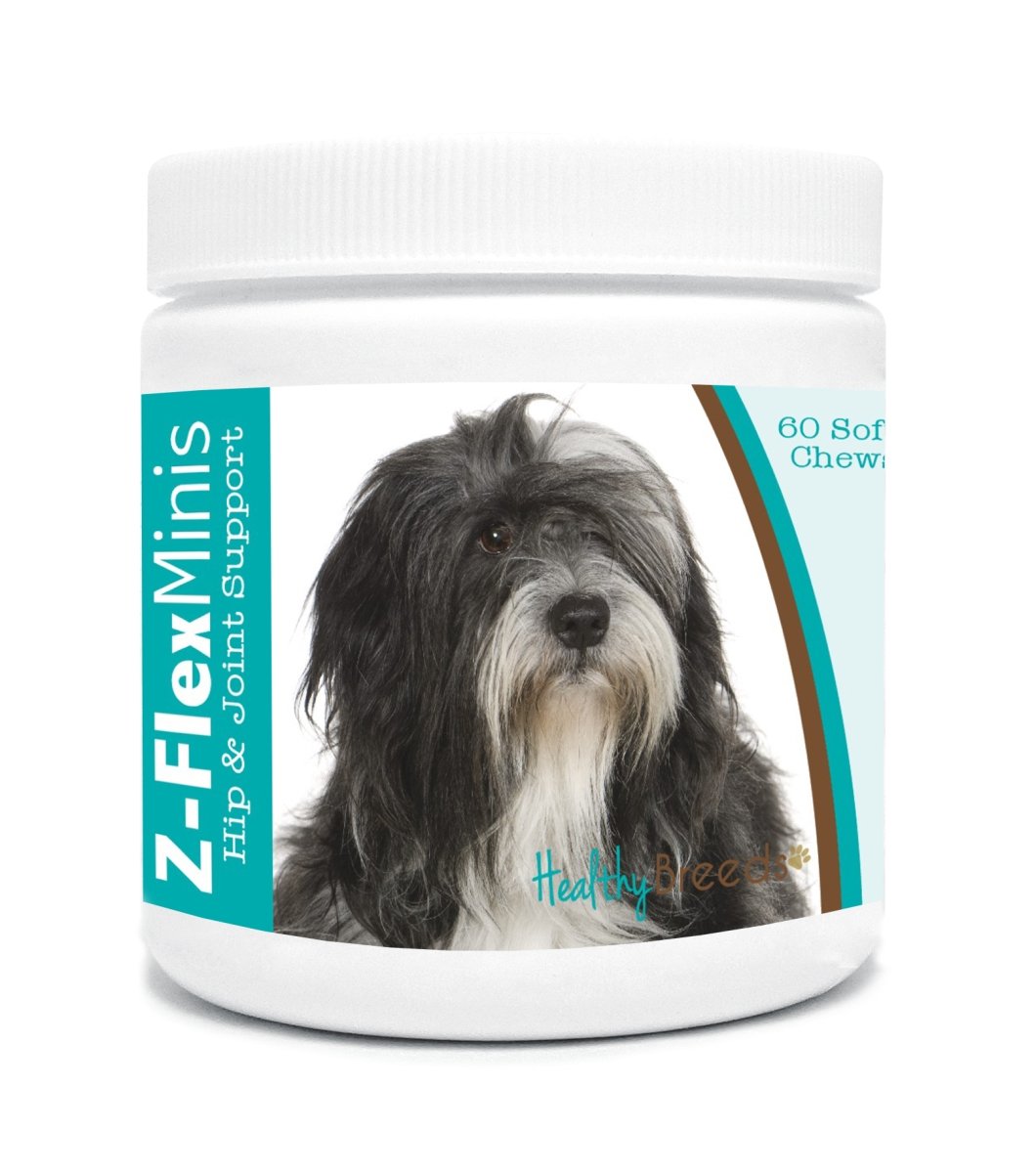 Picture of Healthy Breeds 840235110552 Lhasa Apso Z-Flex Minis Hip & Joint Support Soft Chews - 60 Count
