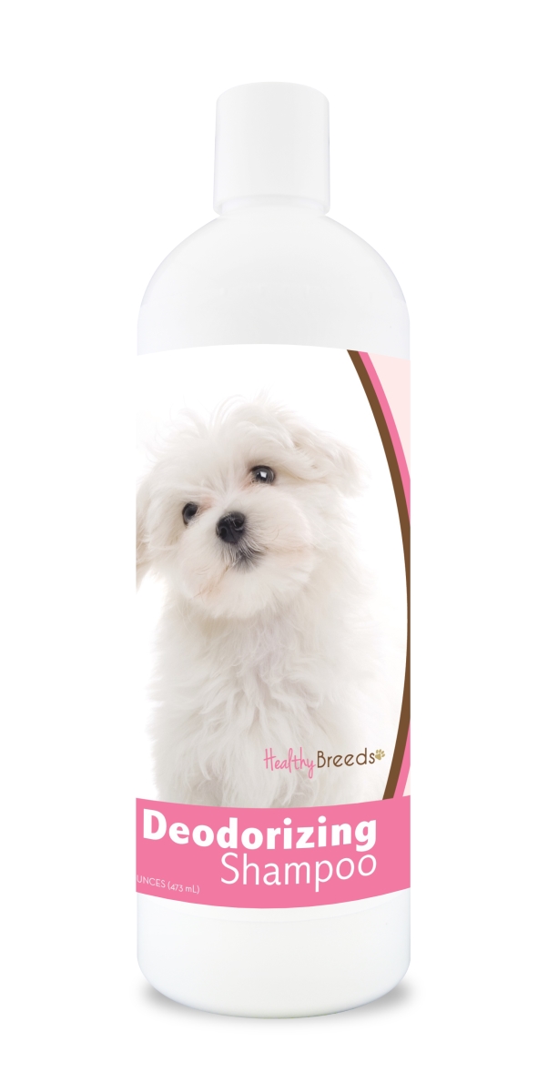 Picture of Healthy Breeds 840235110613 16 oz Maltese Deodorizing Shampoo