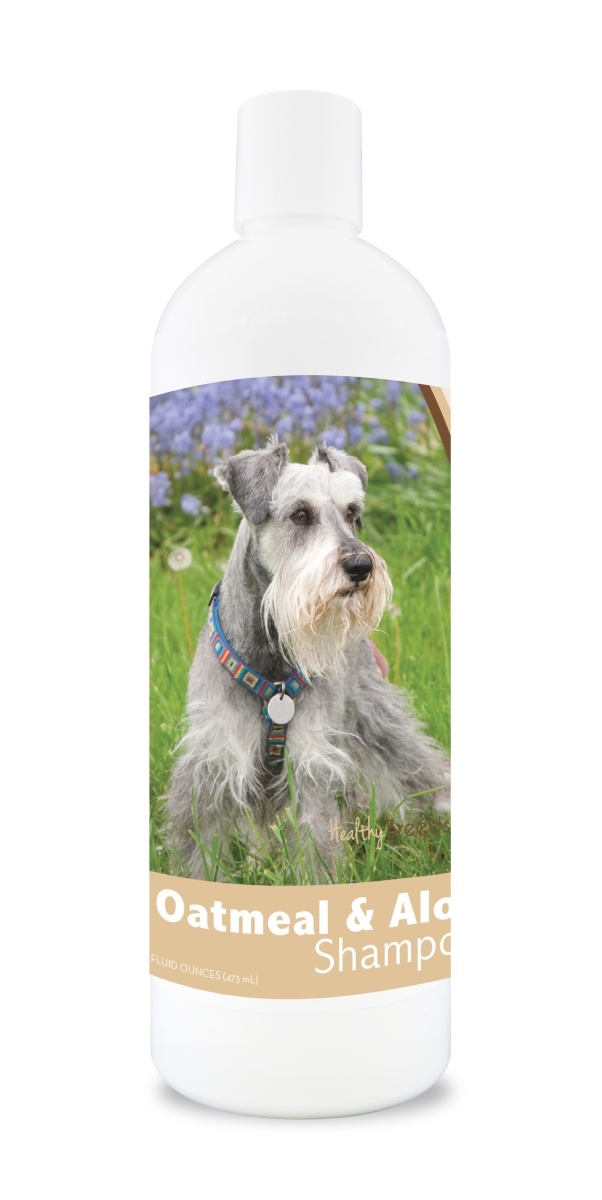 Picture of Healthy Breeds 840235111009 16 oz Miniature Schnauzer Oatmeal Shampoo with Aloe