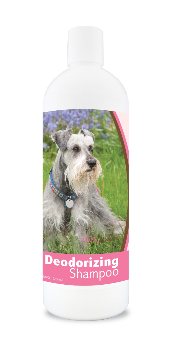 Picture of Healthy Breeds 840235111030 12 oz Miniature Schnauzer Bright Whitening Shampoo