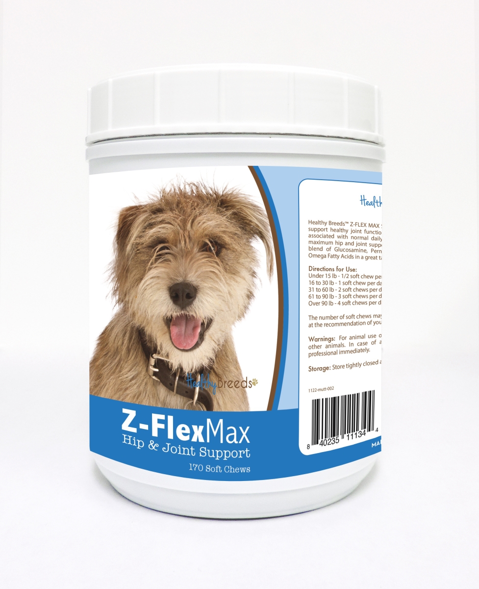 Picture of Healthy Breeds 840235111344 Z-Flex Max Hip & Joint Soft Chews - 170 Count