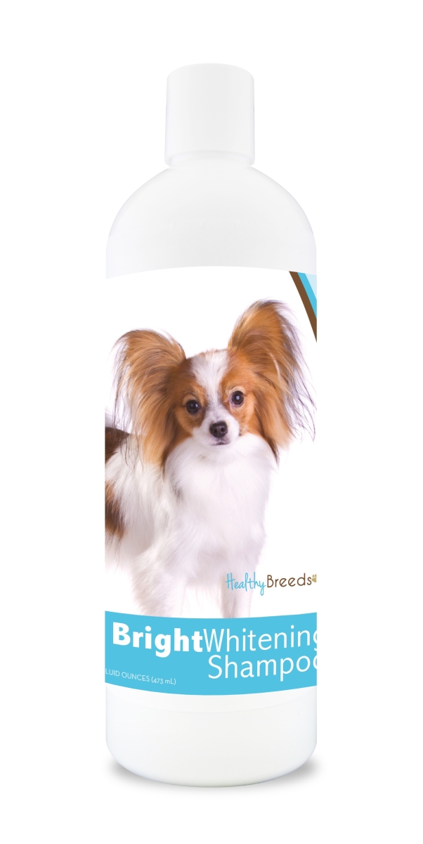 Picture of Healthy Breeds 840235111917 12 oz Papillon Bright Whitening Shampoo