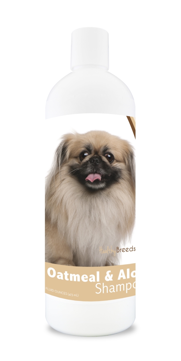 Picture of Healthy Breeds 840235112013 16 oz Pekingese Oatmeal Shampoo with Aloe
