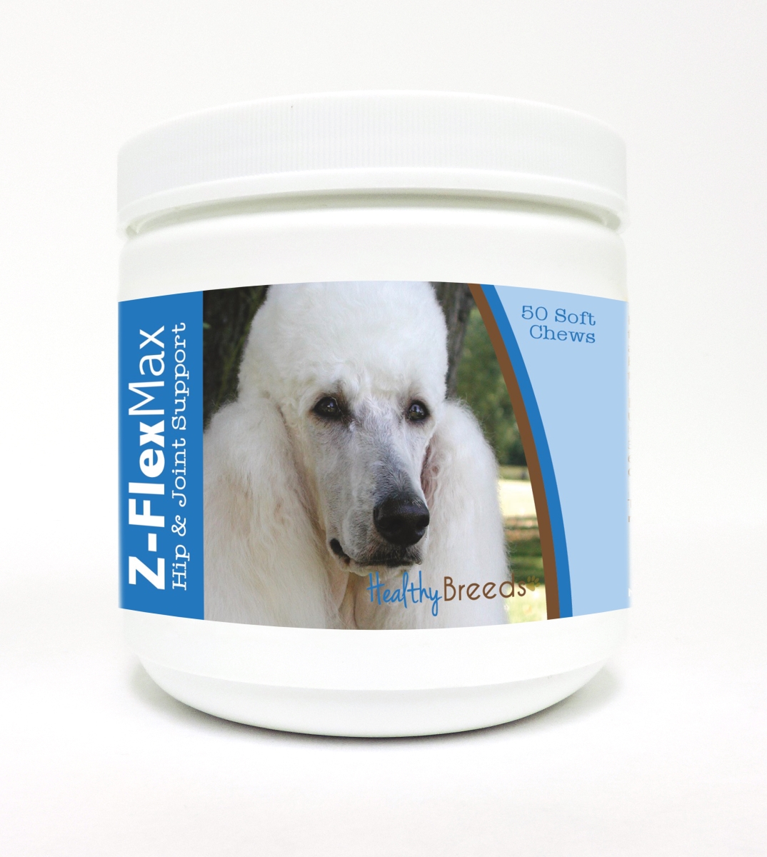 840235112303 Poodle Z-Flex Max Hip & Joint Soft Chews - 50 Count