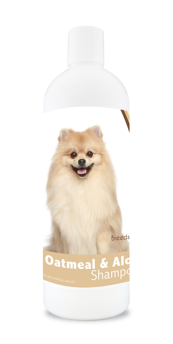 Picture of Healthy Breeds 840235112457 16 oz Pomeranian Oatmeal Shampoo with Aloe