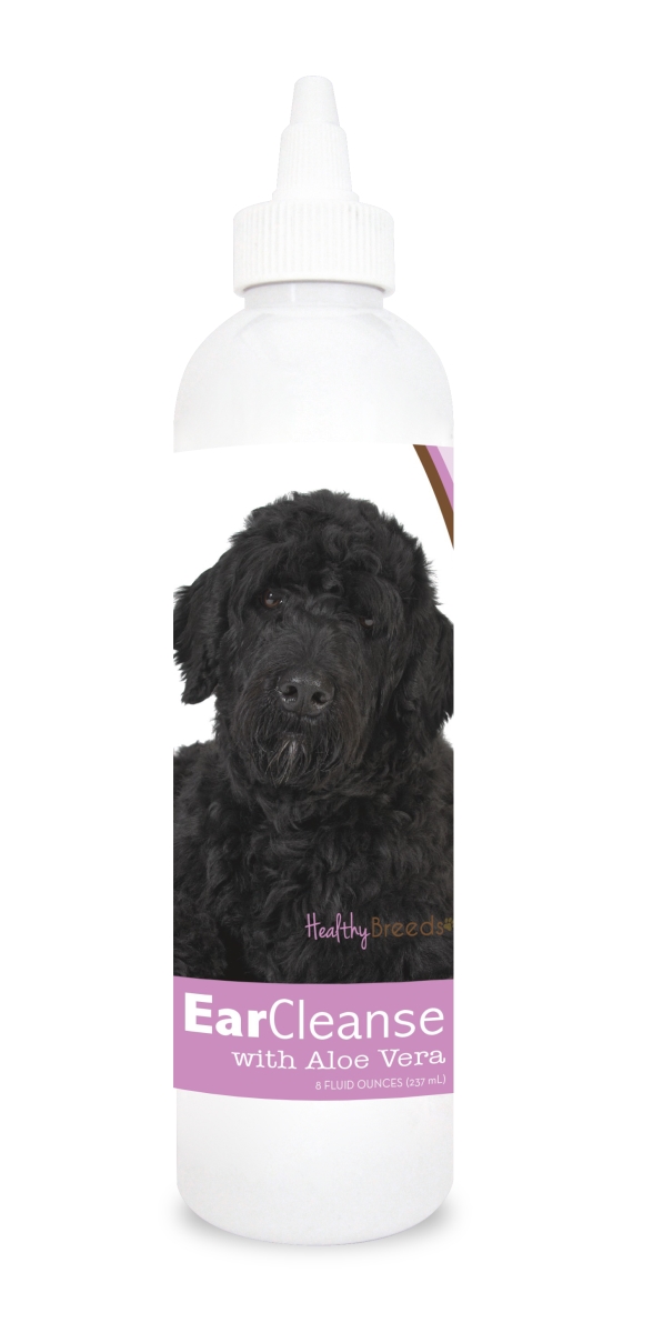 Picture of Healthy Breeds 840235112587 8 oz Portuguese Water Dog Ear Cleanse with Aloe Vera Sweet Pea & Vanilla