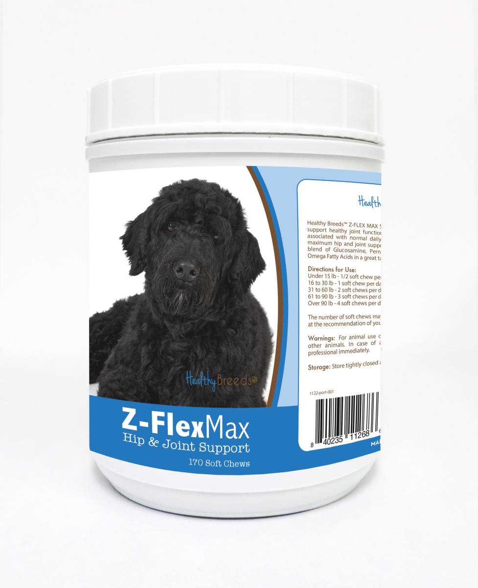 Picture of Healthy Breeds 840235112686 Portuguese Water Dog Z-Flex Max Hip & Joint Soft Chews - 170 Count