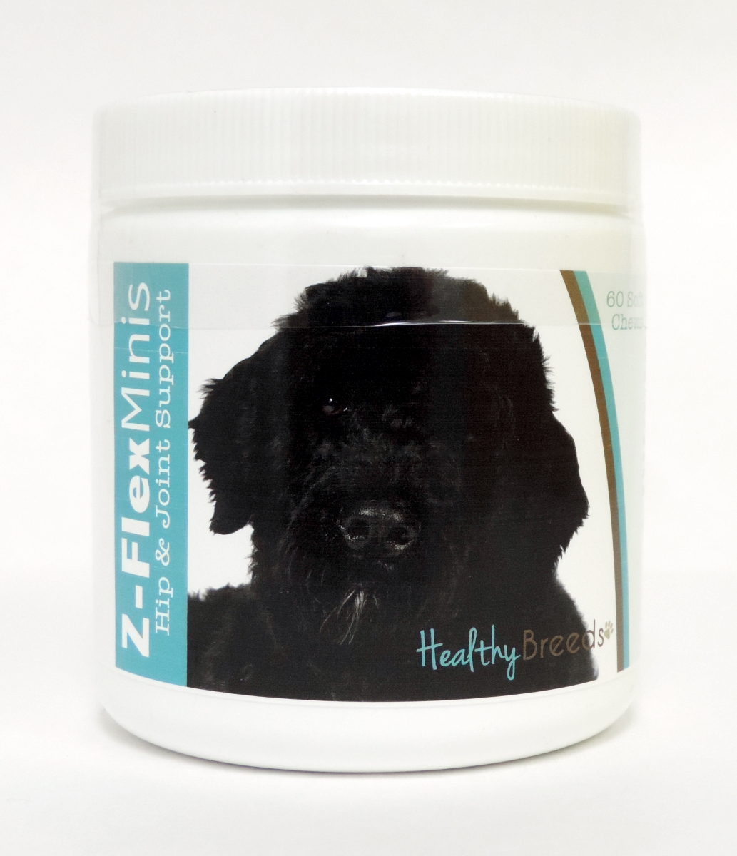 Picture of Healthy Breeds 840235112723 Portuguese Water Dog Z-Flex Minis Hip & Joint Support Soft Chews - 60 Count