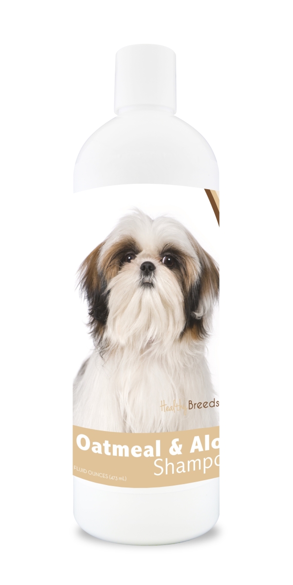 Picture of Healthy Breeds 840235115441 16 oz Shih Tzu Oatmeal Shampoo with Aloe