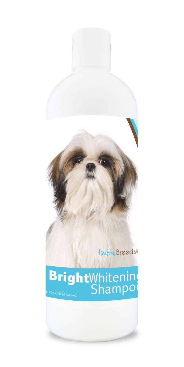 Picture of Healthy Breeds 840235115472 12 oz Shih Tzu Bright Whitening Shampoo