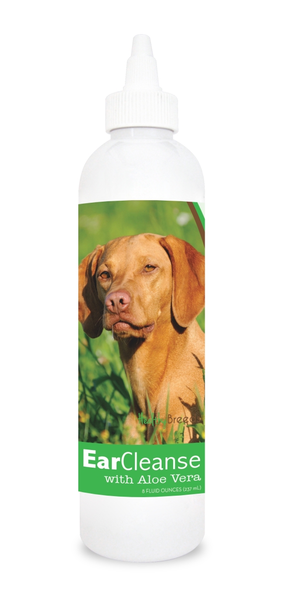Picture of Healthy Breeds 840235115885 8 oz Vizsla Ear Cleanse with Aloe Vera Cucumber Melon