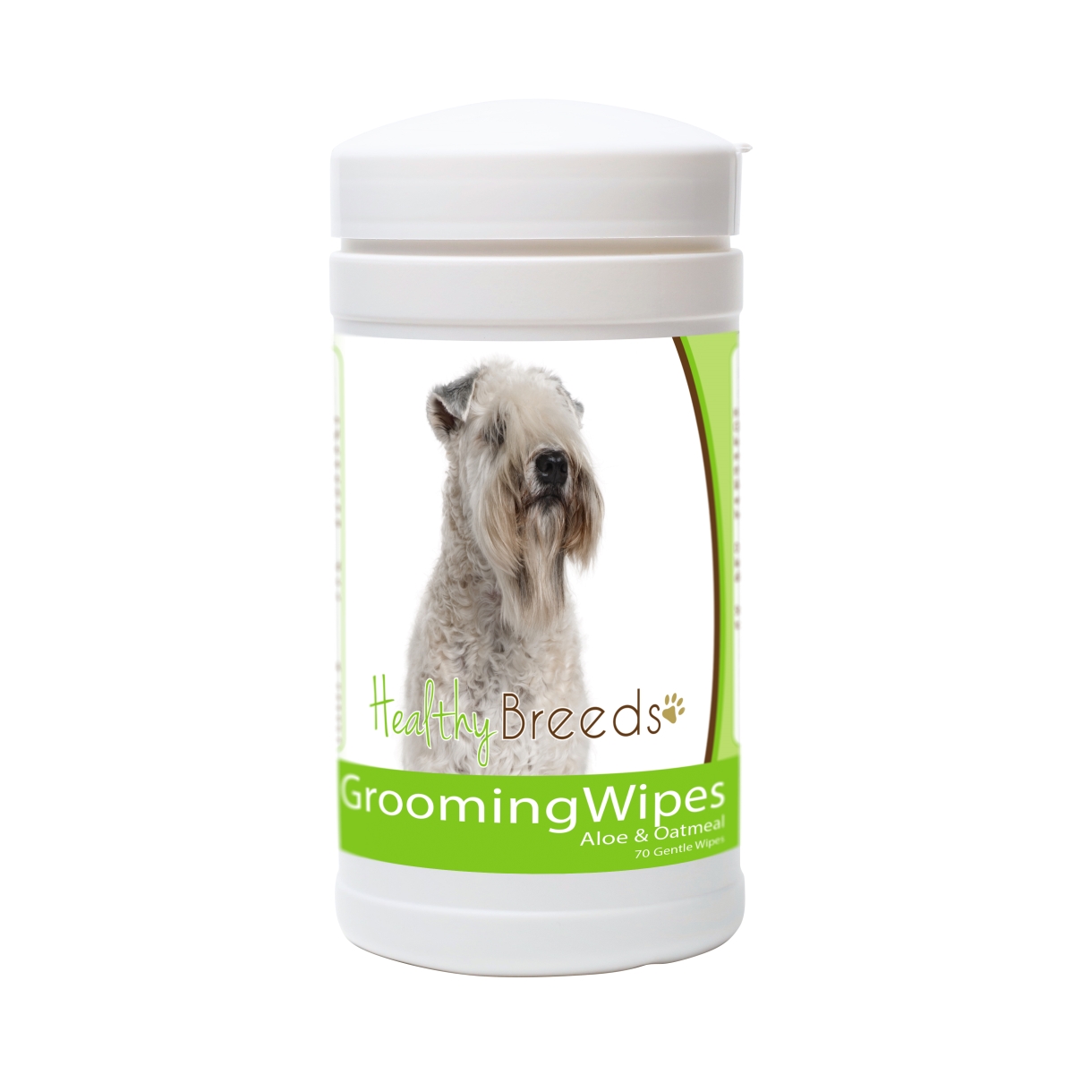 Picture of Healthy Breeds 840235150756 Soft Coated Wheaten Terrier Grooming Wipes
