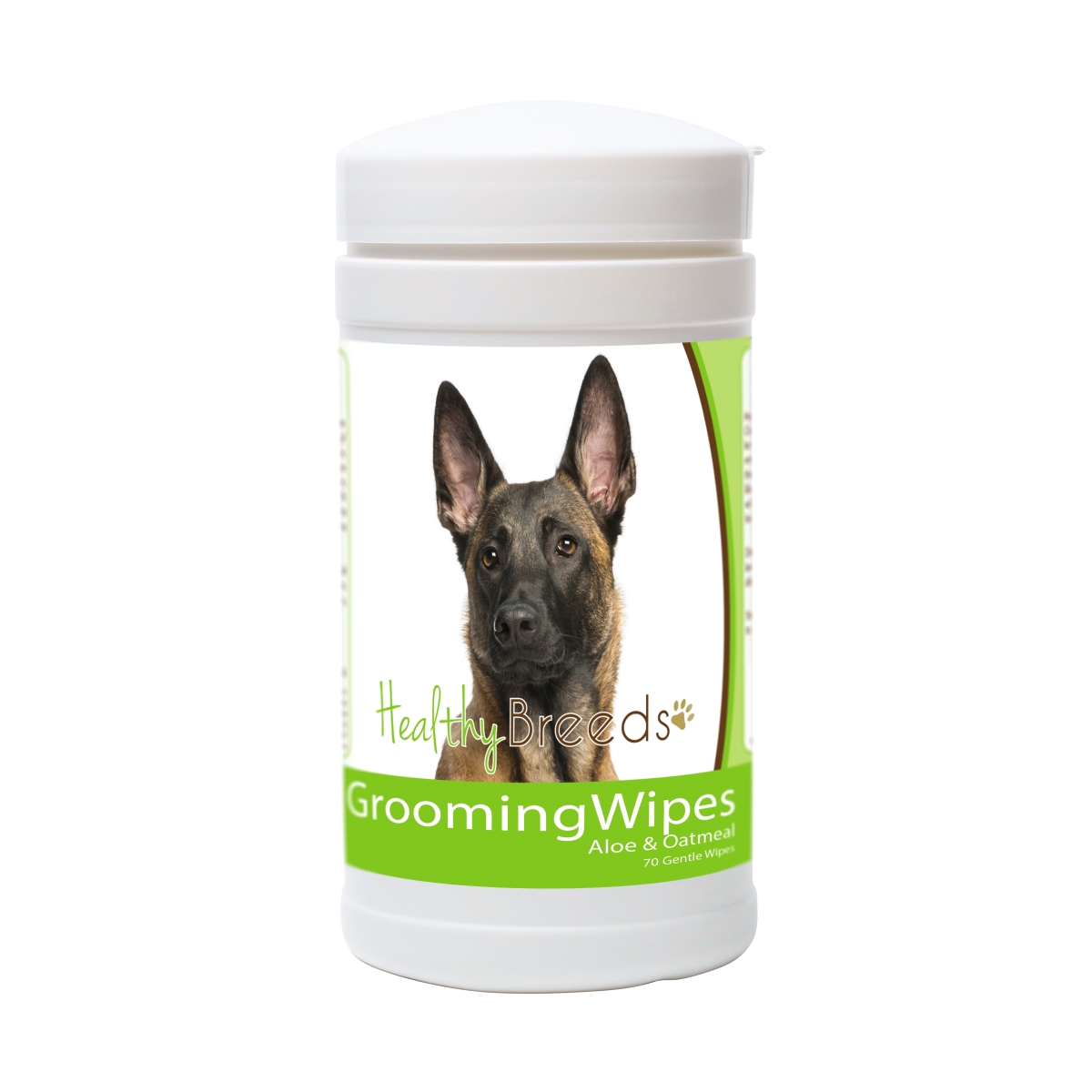 Picture of Healthy Breeds 840235150770 Belgian Malinois Grooming Wipes
