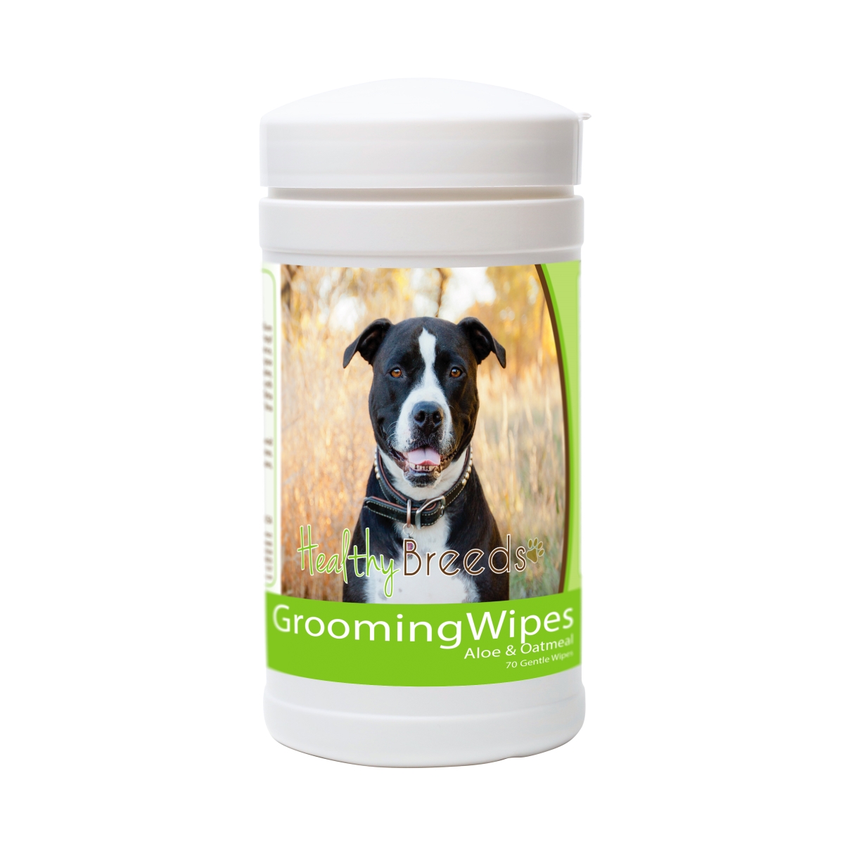 Picture of Healthy Breeds 840235150879 Pit Bull Grooming Wipes