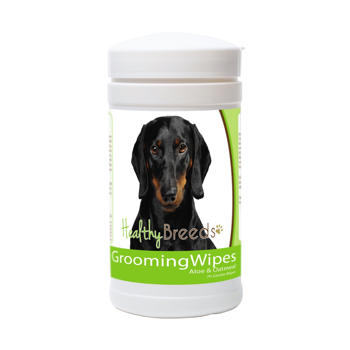 Picture of Healthy Breeds 840235150923 Dachshund Grooming Wipes