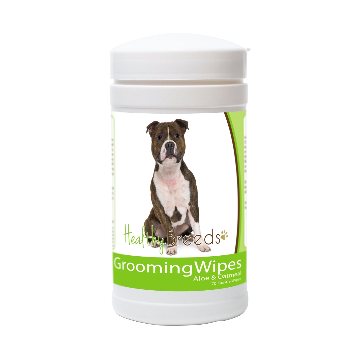 Picture of Healthy Breeds 840235150985 Staffordshire Bull Terrier Grooming Wipes