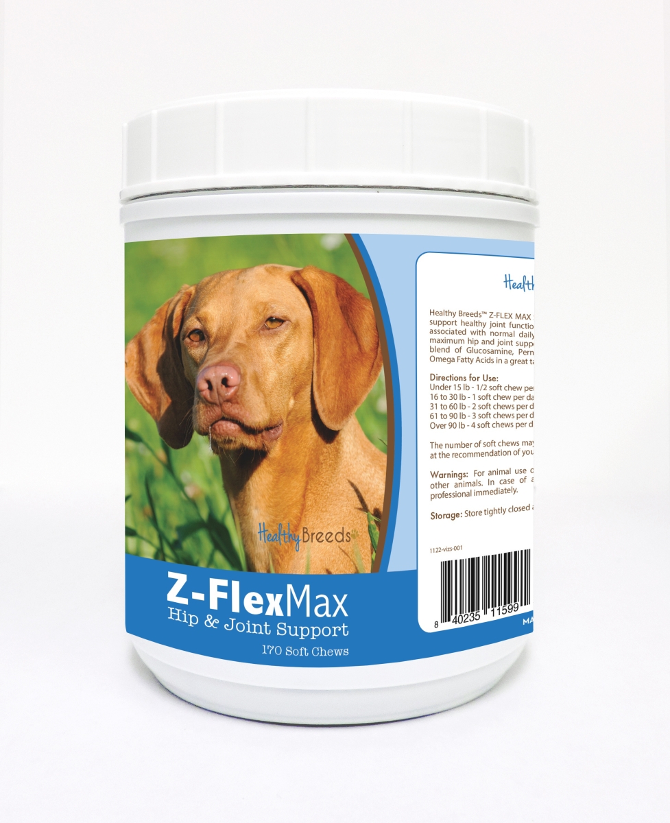 Picture of Healthy Breeds 840235115991 Vizsla Z-Flex Max Hip & Joint Soft Chews, 170 Count