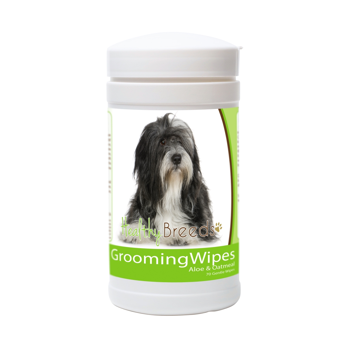 Picture of Healthy Breeds 840235151333 Lhasa Apso Grooming Wipes
