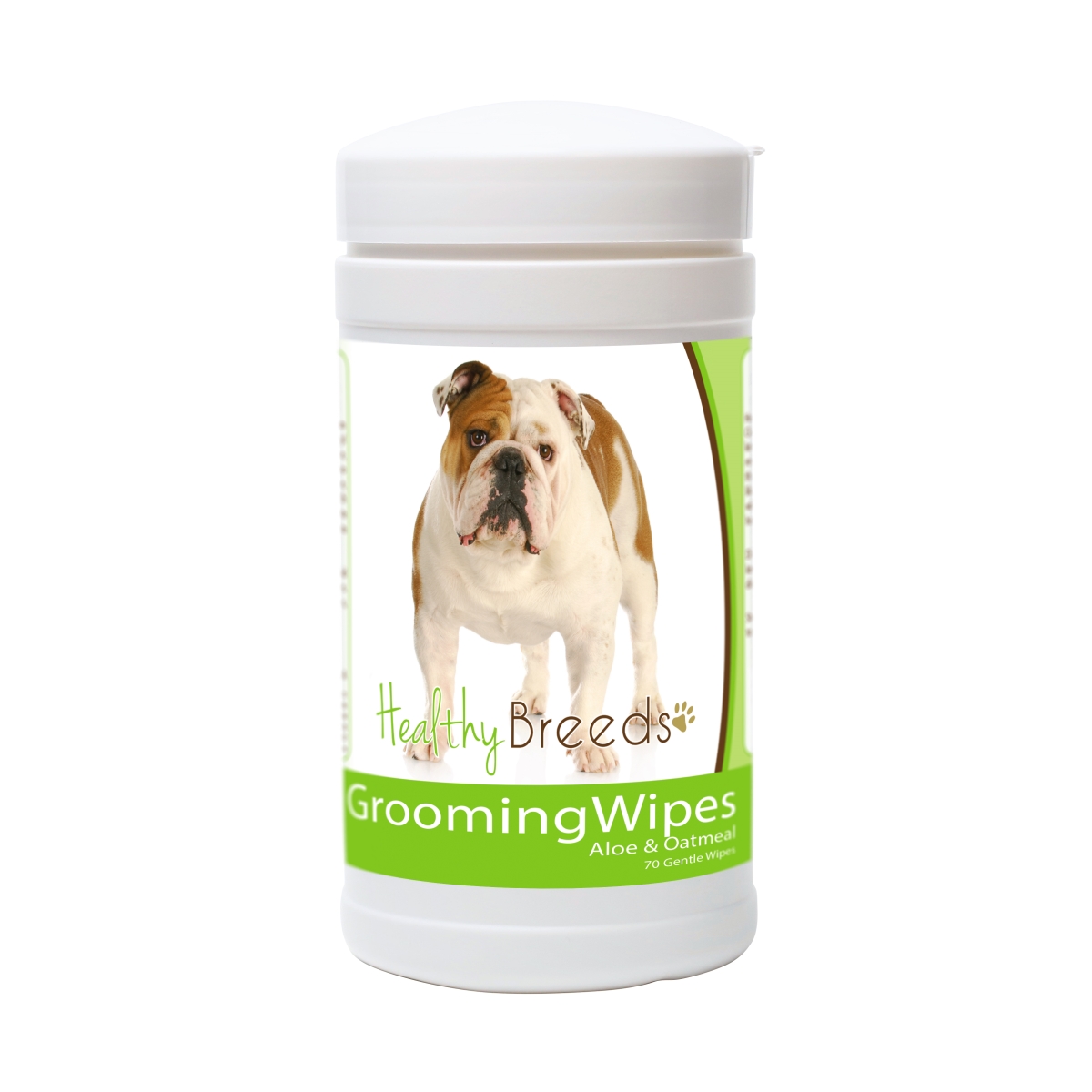 Picture of Healthy Breeds 840235151388 Bulldog Grooming Wipes