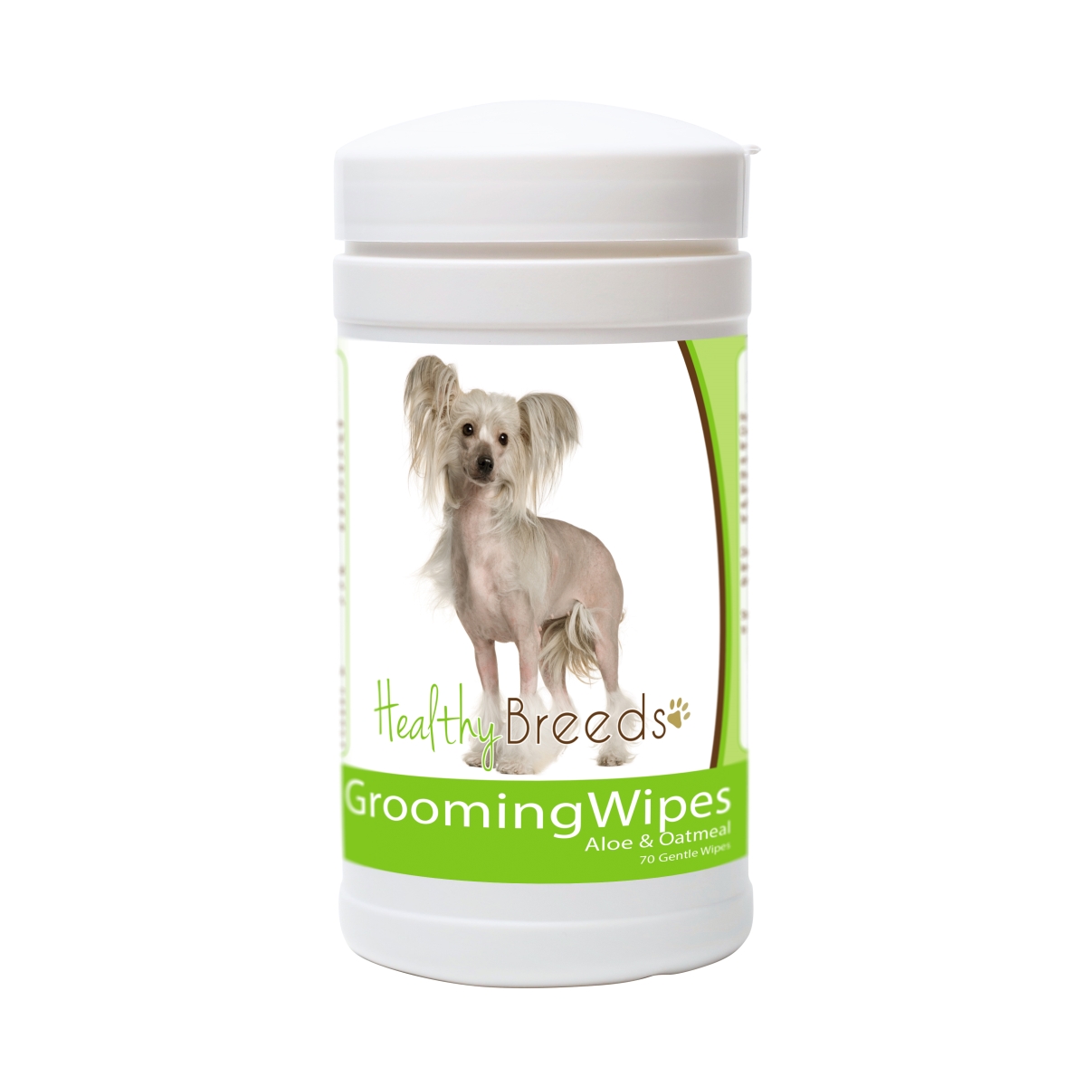 Picture of Healthy Breeds 840235151470 Chinese Crested Grooming Wipes