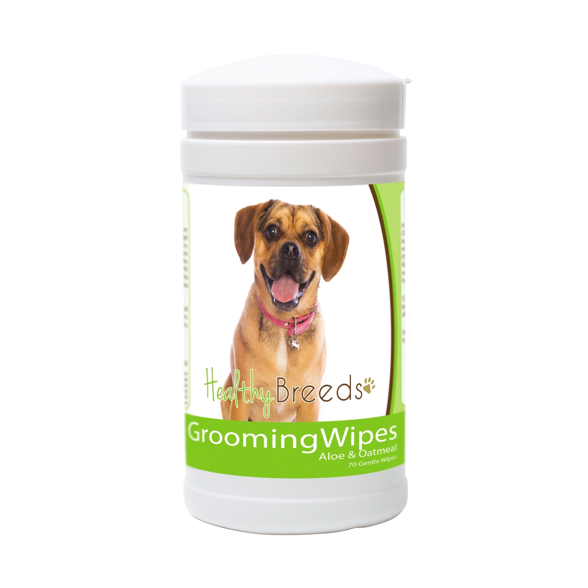 Picture of Healthy Breeds 840235151548 Puggle Grooming Wipes