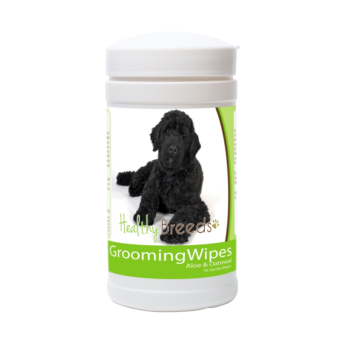 Picture of Healthy Breeds 840235151555 Portuguese Water Dog Grooming Wipes