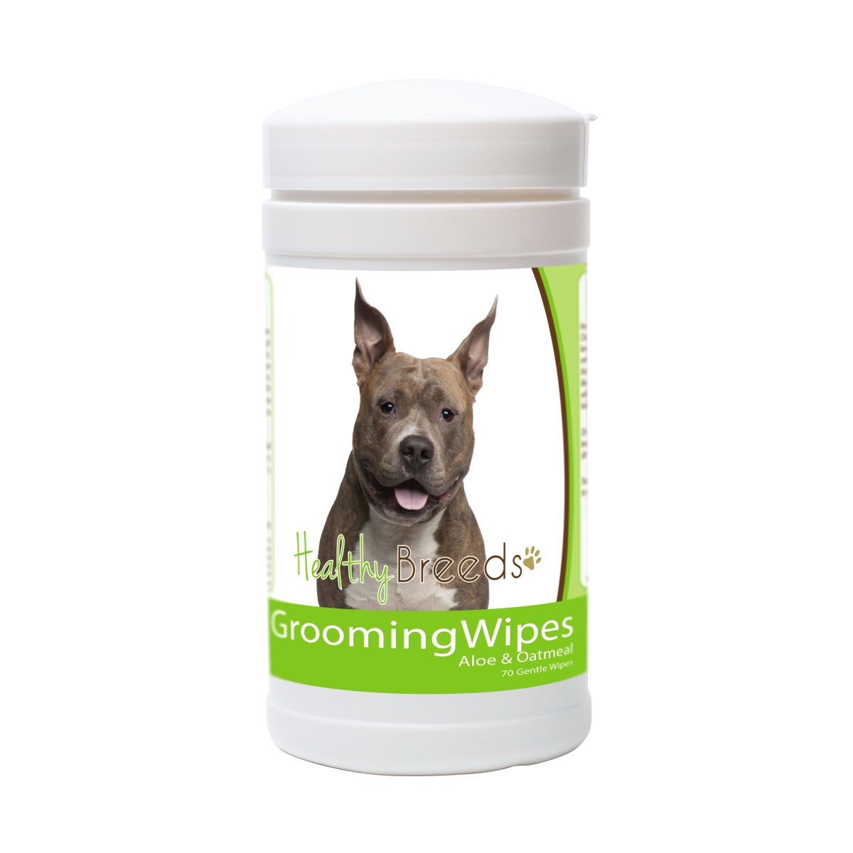 Picture of Healthy Breeds 840235151623 American Staffordshire Terrier Grooming Wipes