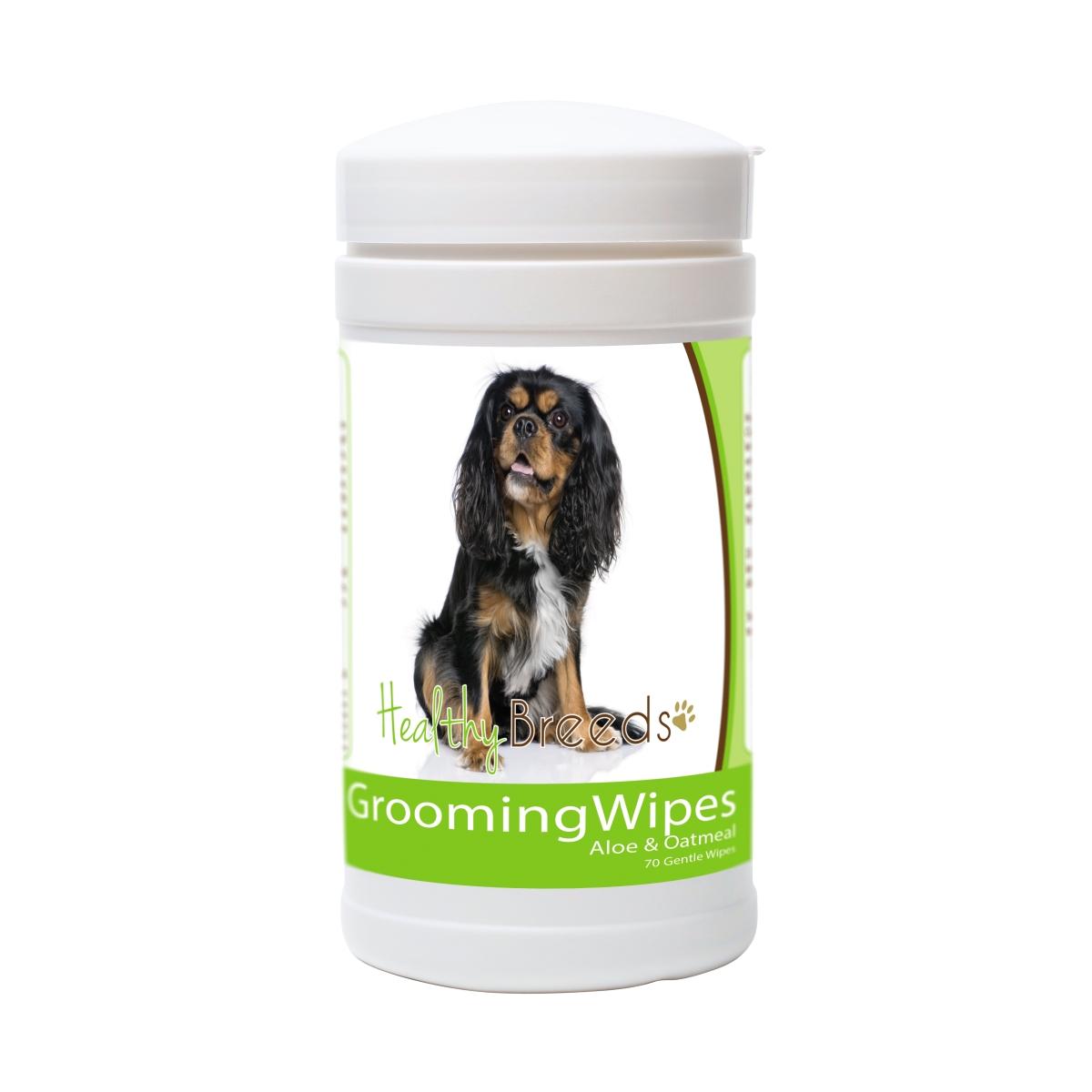 Picture of Healthy Breeds 840235151678 Cavalier King Charles Spaniel Grooming Wipes