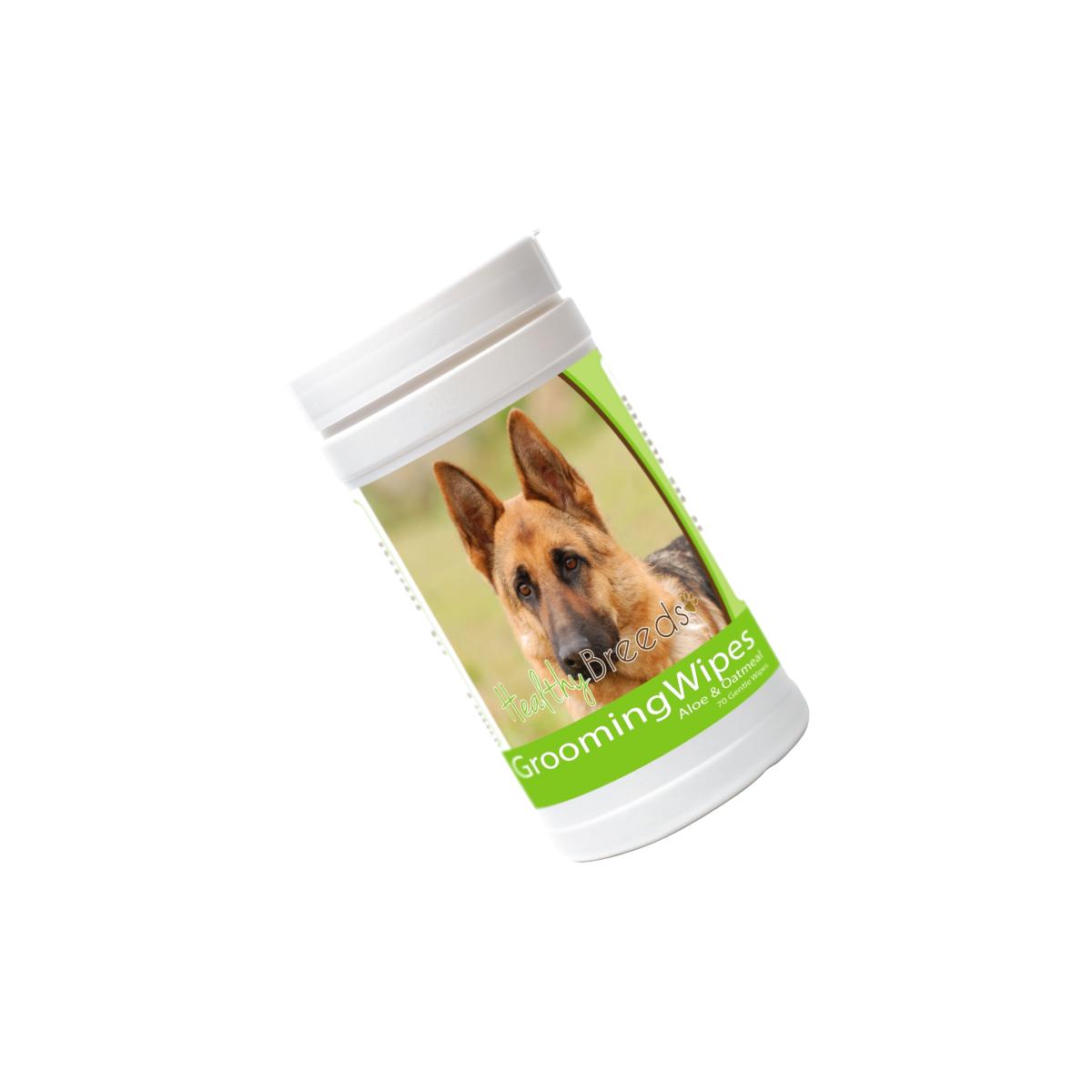 Picture of Healthy Breeds 840235151715 German Shepherd Grooming Wipes