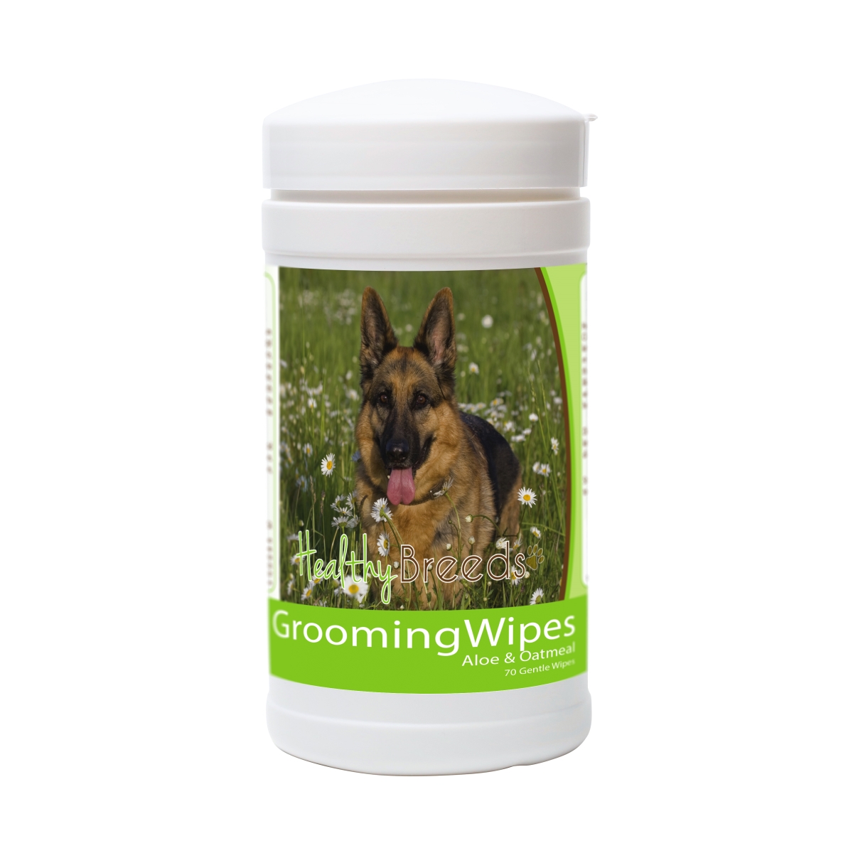 Picture of Healthy Breeds 840235151760 German Shepherd Grooming Wipes