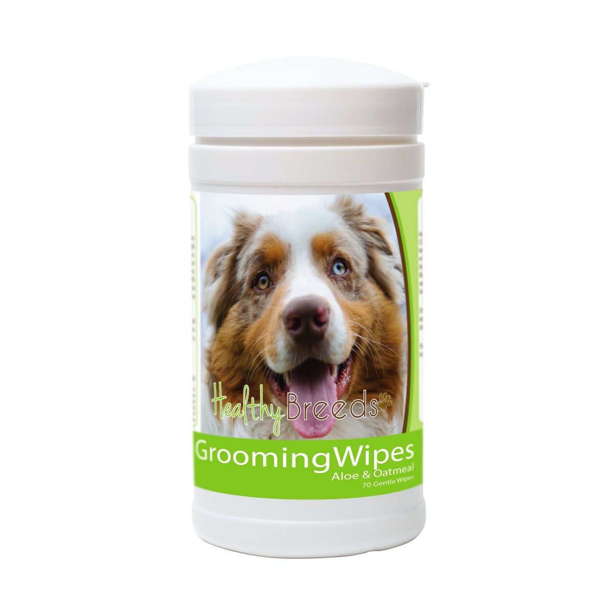 Picture of Healthy Breeds 840235151784 Australian Shepherd Grooming Wipes