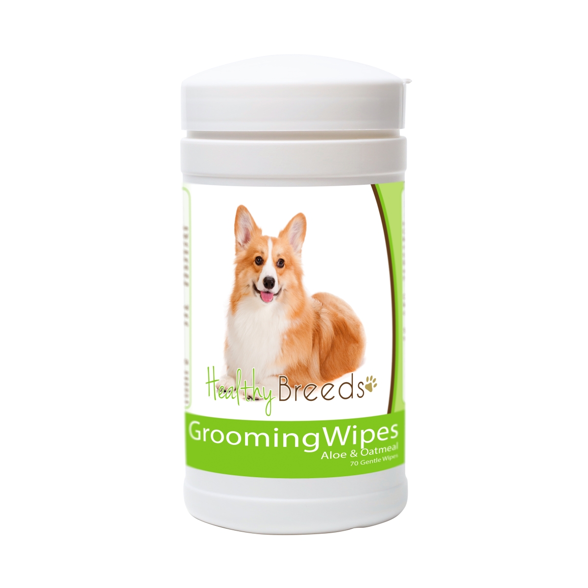 Picture of Healthy Breeds 840235151821 Pembroke Welsh Corgi Grooming Wipes