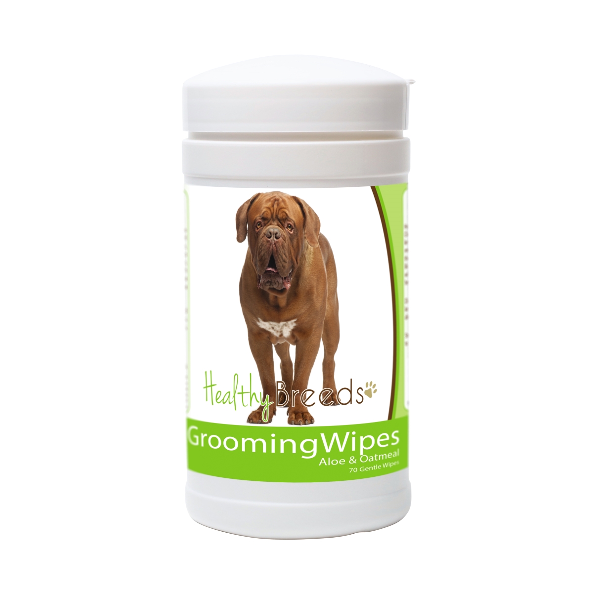Picture of Healthy Breeds 840235151883 Dogue de Bordeaux Grooming Wipes