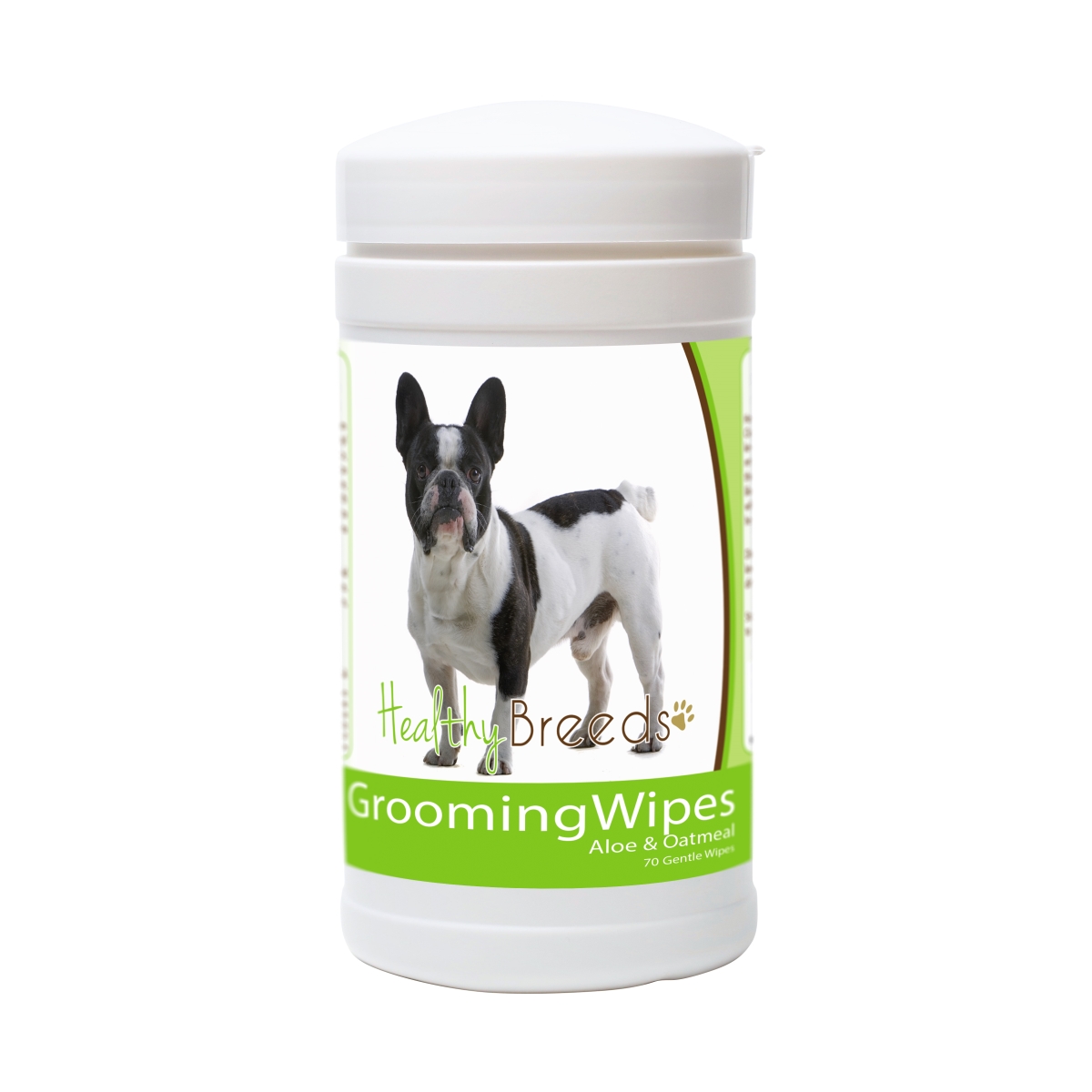 Picture of Healthy Breeds 840235151890 French Bulldog Grooming Wipes