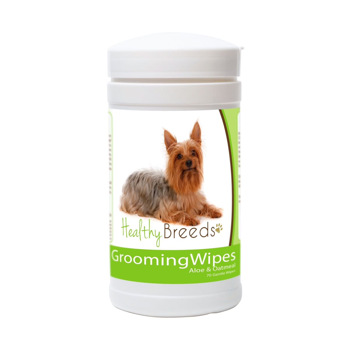 Picture of Healthy Breeds 840235151913 Silky Terrier Grooming Wipes